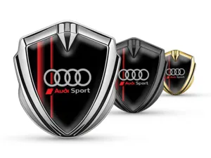 Audi Cupolato Emblema Badge Stile Minimal Universale